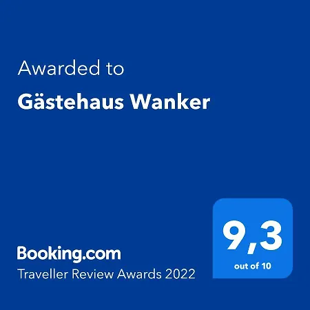 Gaestehaus Wanker Pensionat *